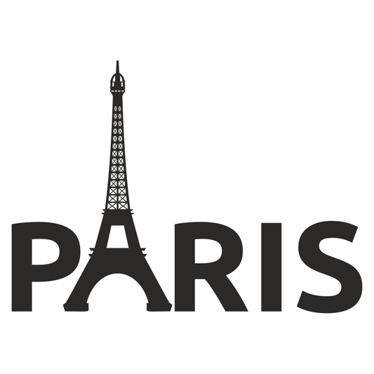 Chic Eiffel Tower design for cutting machines