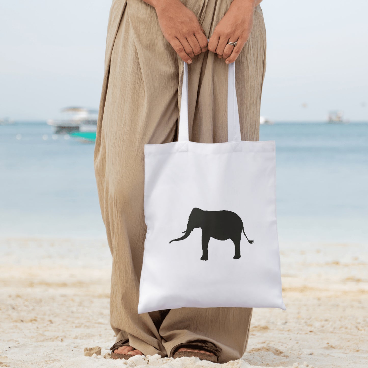 Stylish elephant silhouette for creative cutting projects