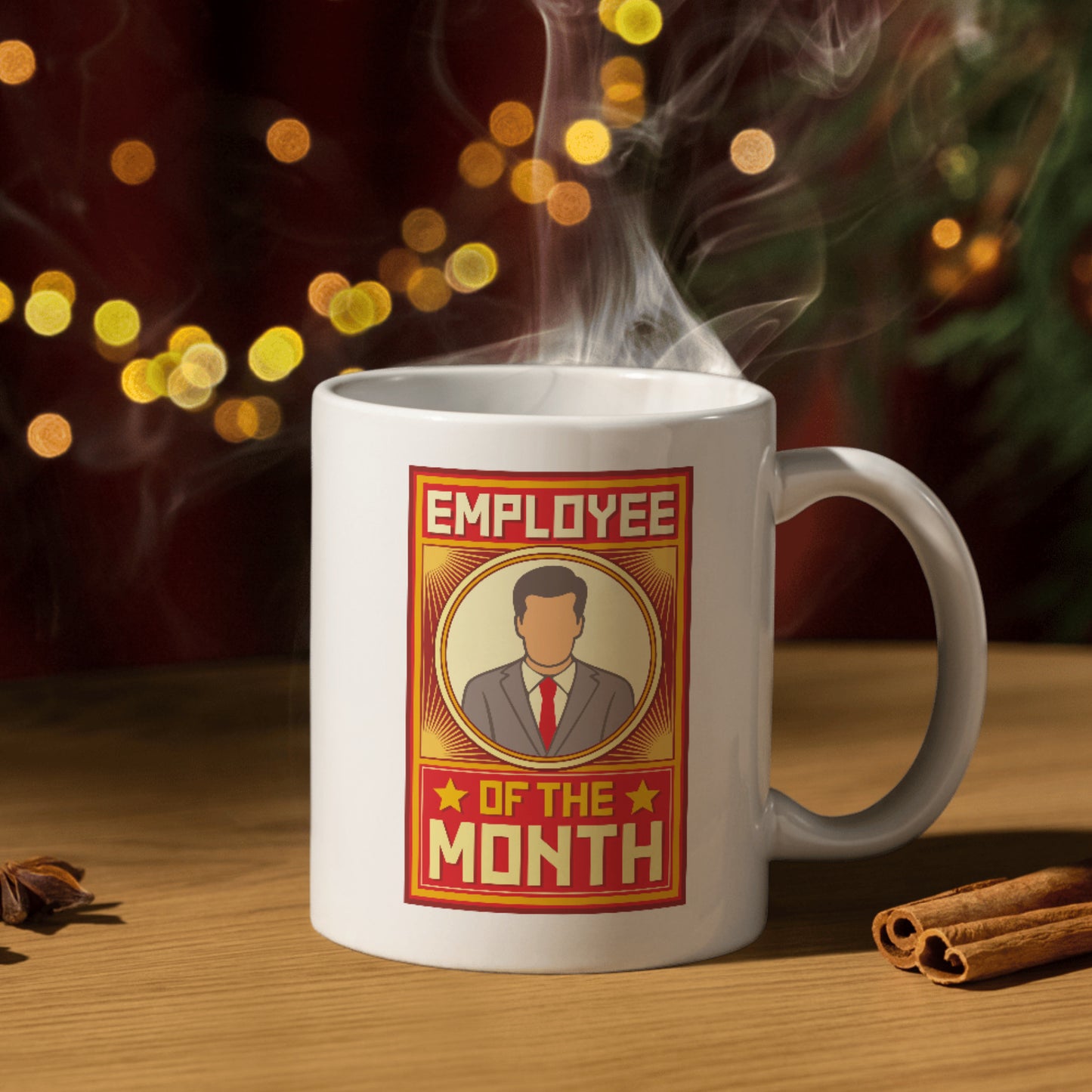 Celebrate dedication with employee of the month design