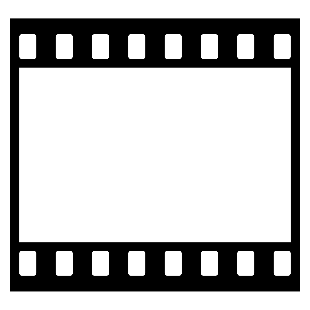 Creative film strip vector for cutting machine design