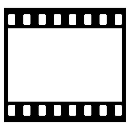 Creative film strip vector for cutting machine design