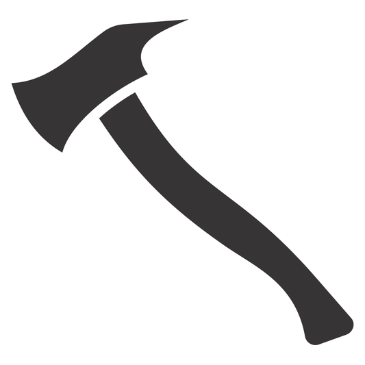 Creative firefighter axe design for cutting machines