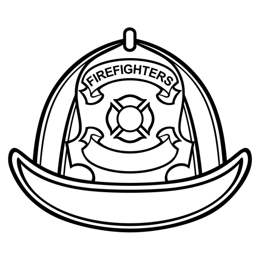 Creative firefighter helmet design for cutting machines