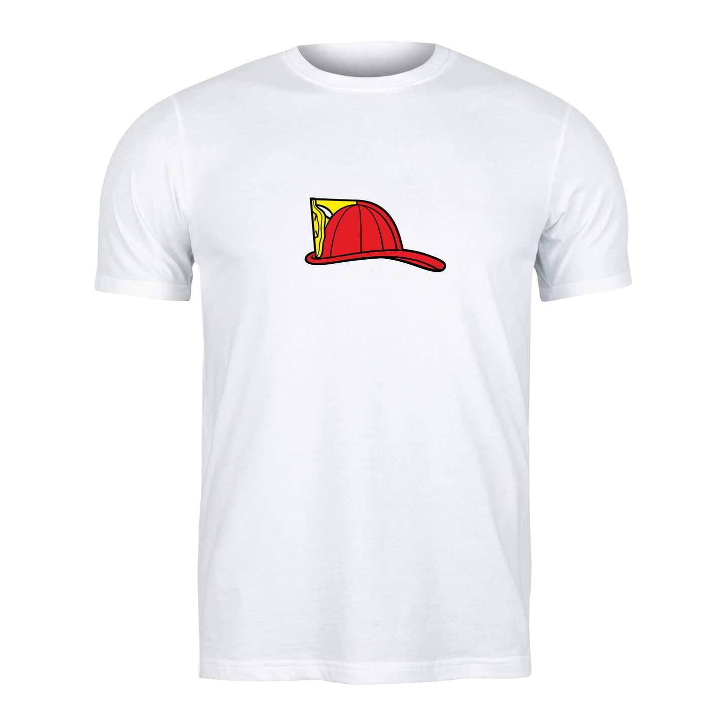 Unique firefighter helmet design for cutting machines