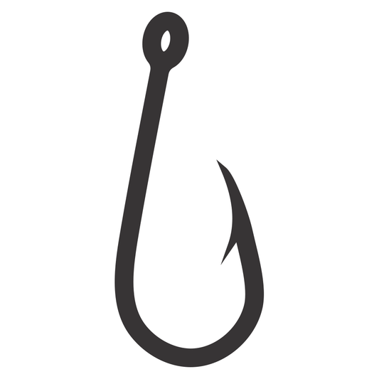 Creative fishing hook design for cutting machines