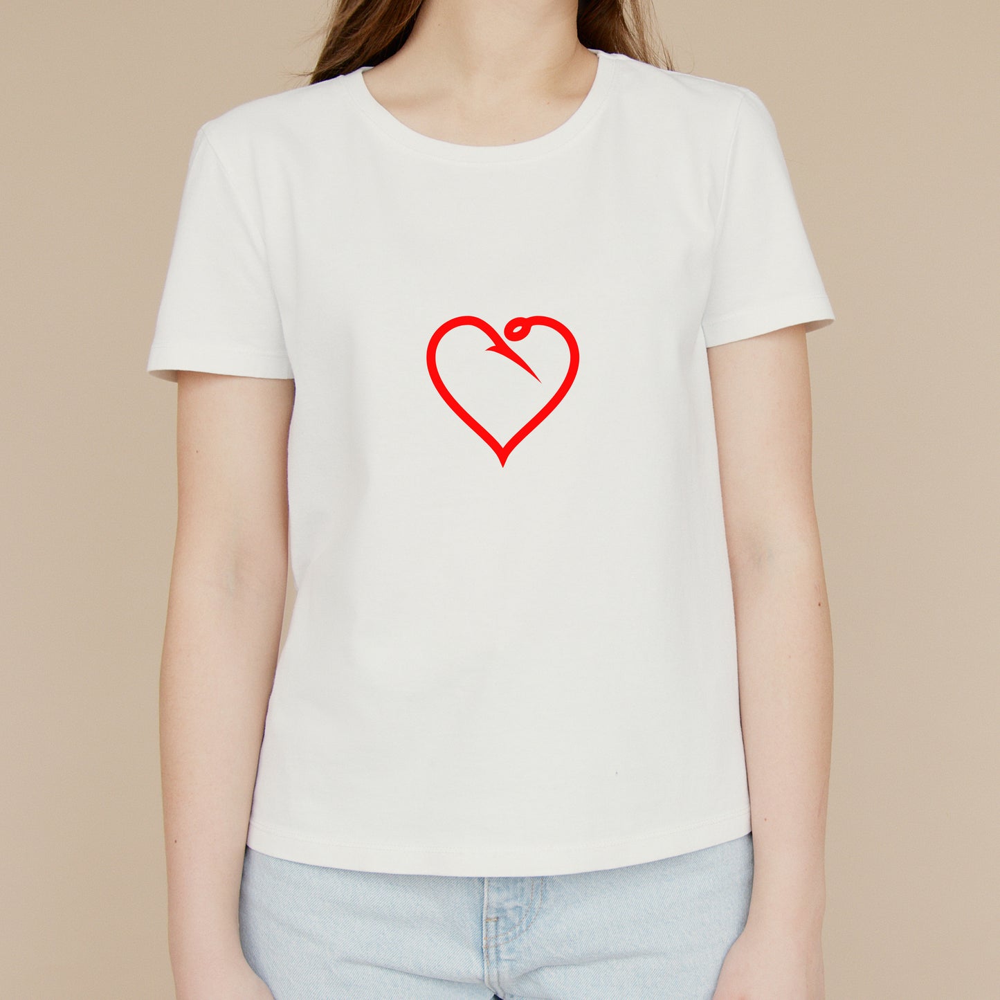 Creative heart shape design perfect for crafting projects