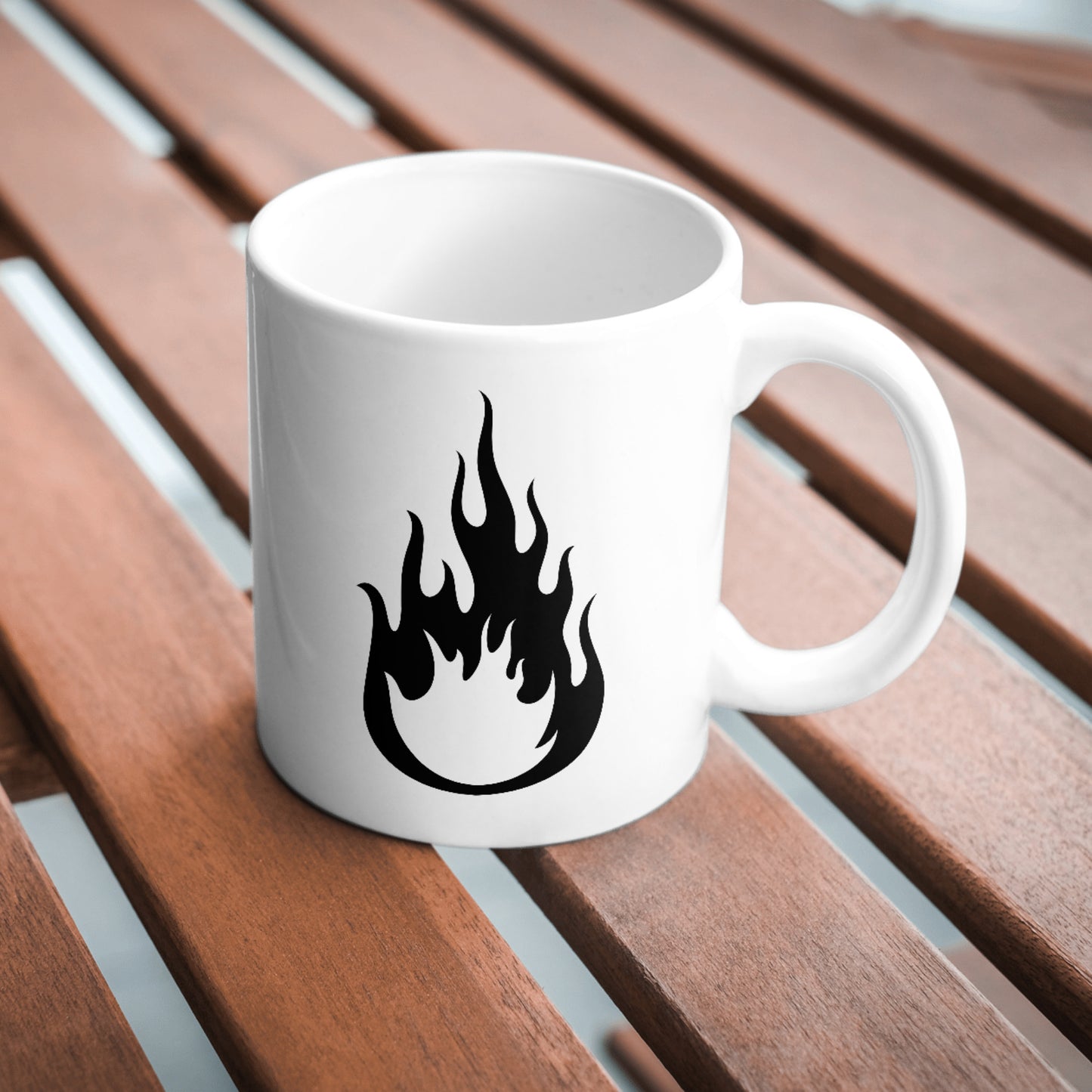 Creative black flame design for cutting machines