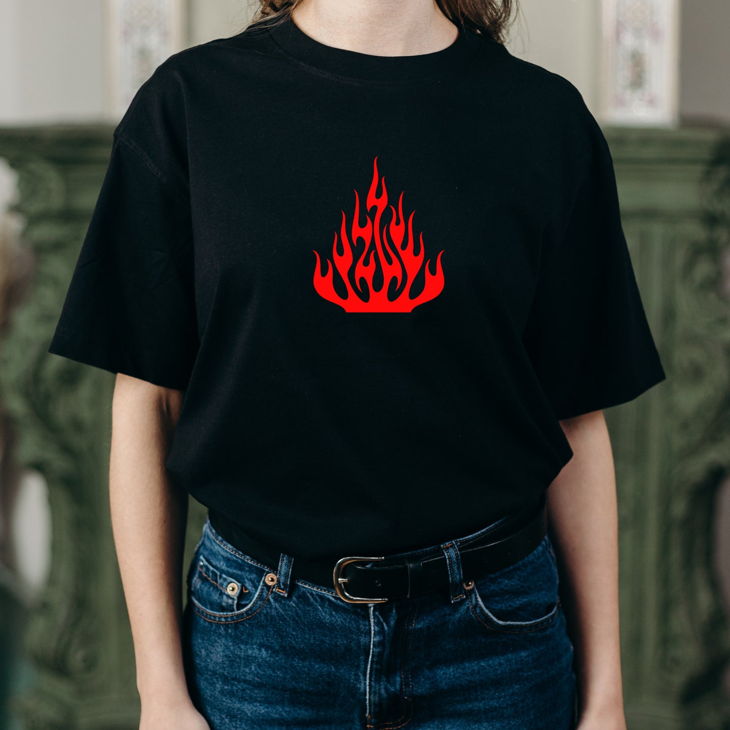 Creative flame design for cutting machine projects