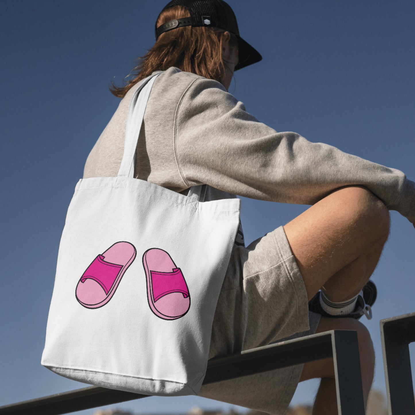 Playful flip flops design for crafting and creative projects