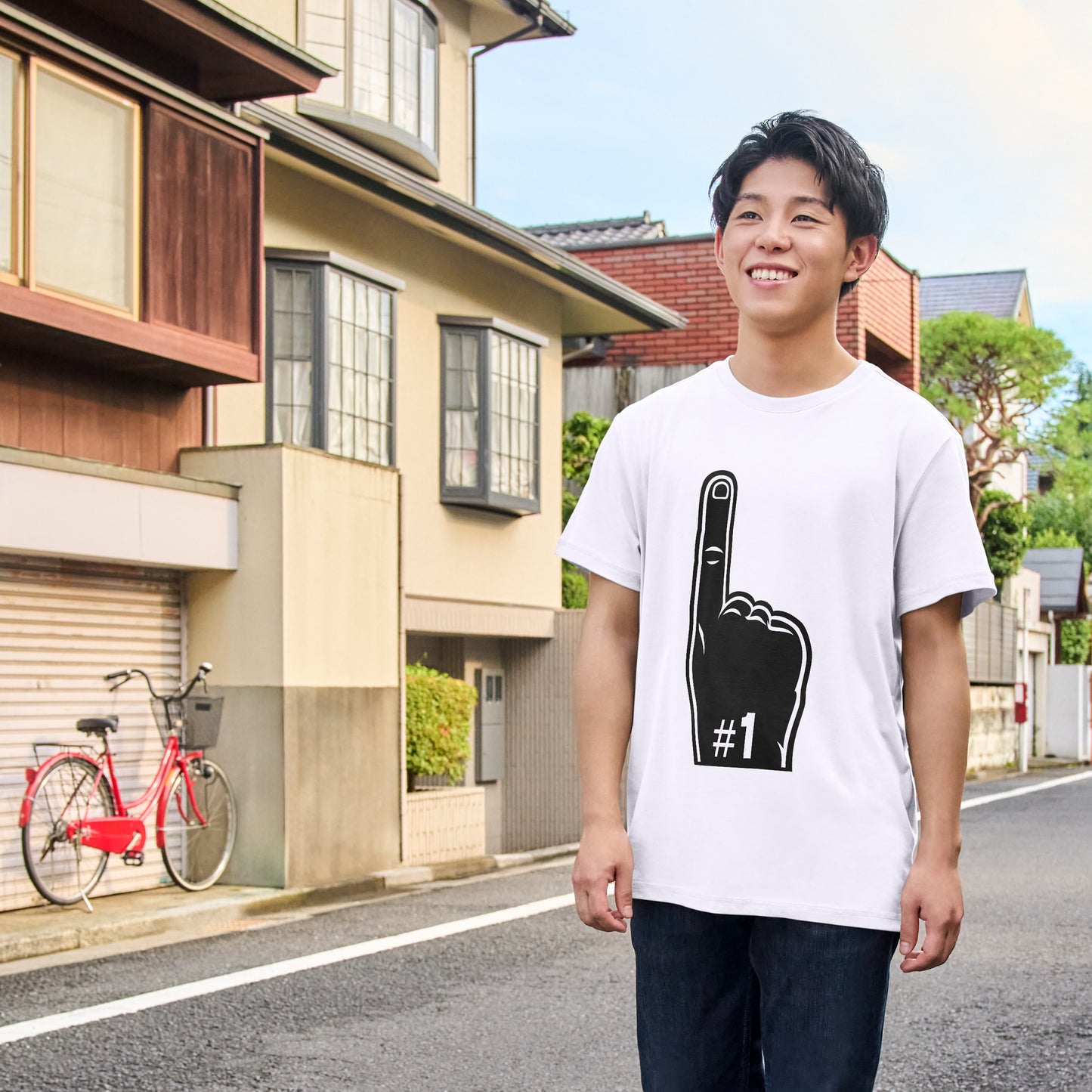 Celebrate victories with a vibrant foam finger design