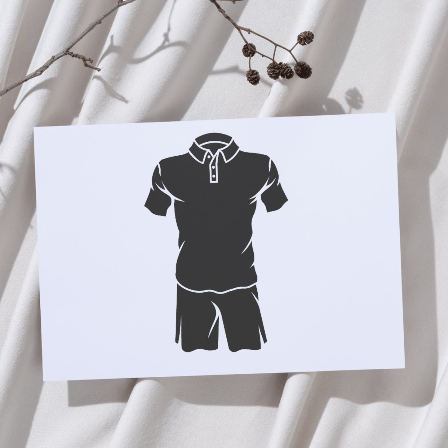 Stylish football jersey design for creative cutting machines