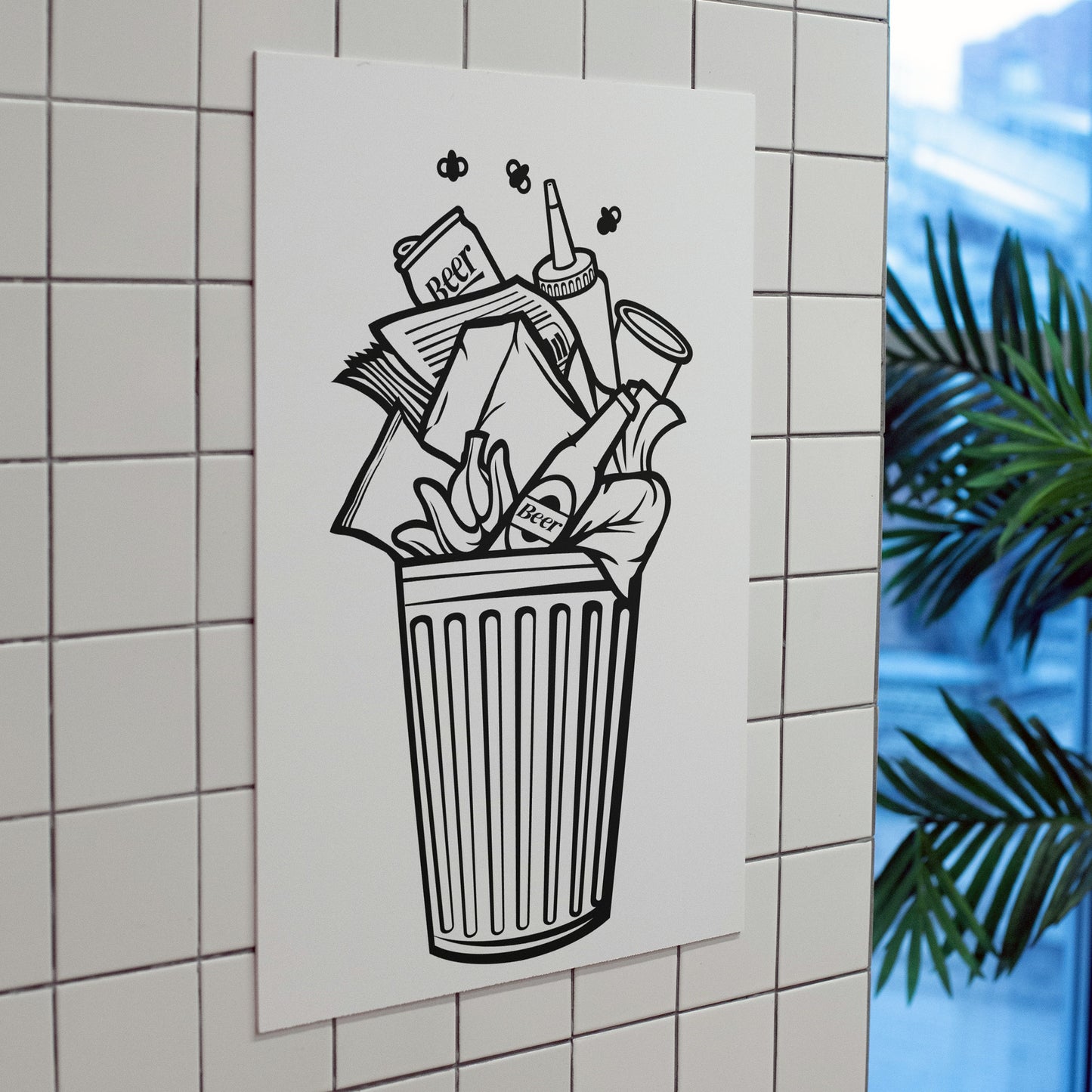 Vector design of a full bin for cutting machines