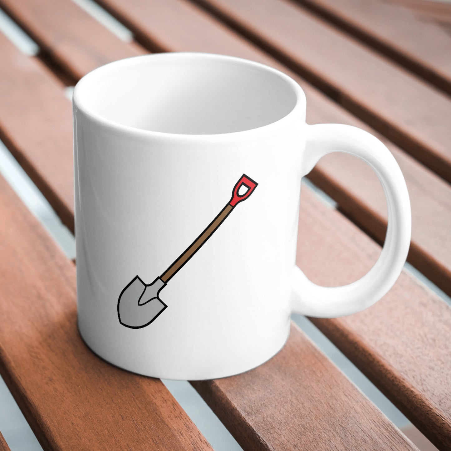 Elegant garden spade design for cutting machine enthusiasts