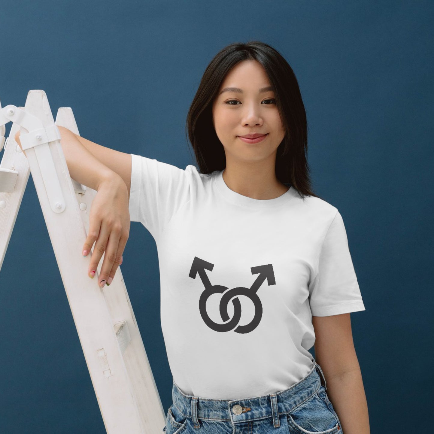 Celebrating equality through gender symbols for gay pride
