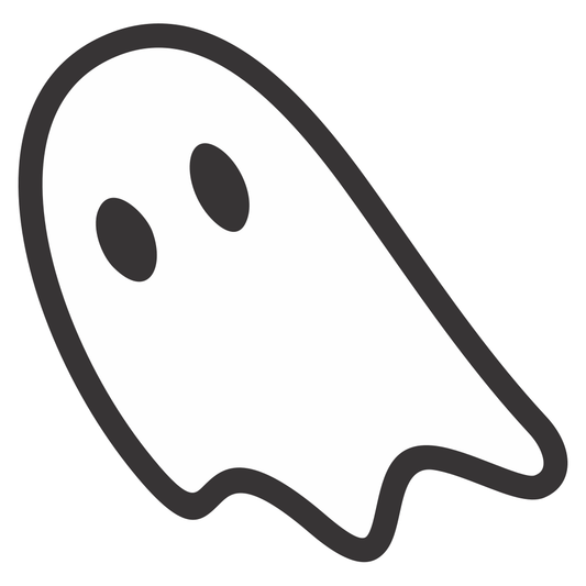 Creative ghost design for cutting machine projects