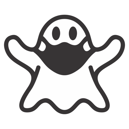 Creative ghost design for cutting machines and crafts