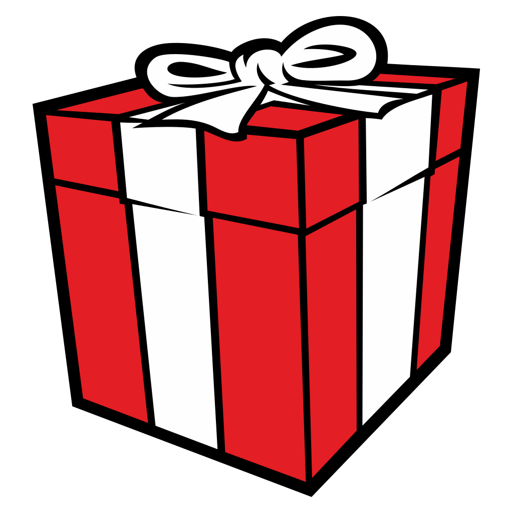 Creative vector gift box design perfect for cutting machines