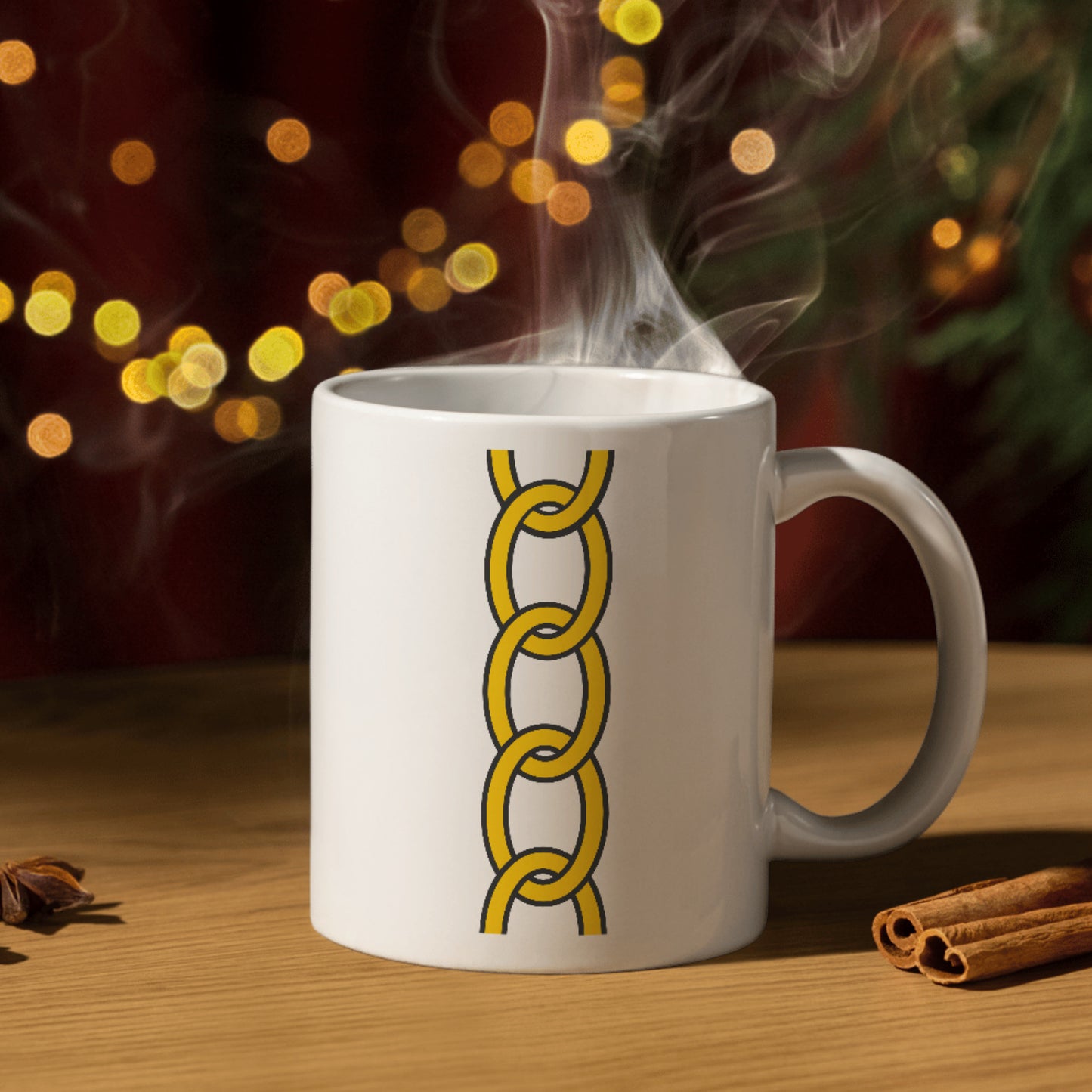 Elegant gold chain design for cutting machines in svg format