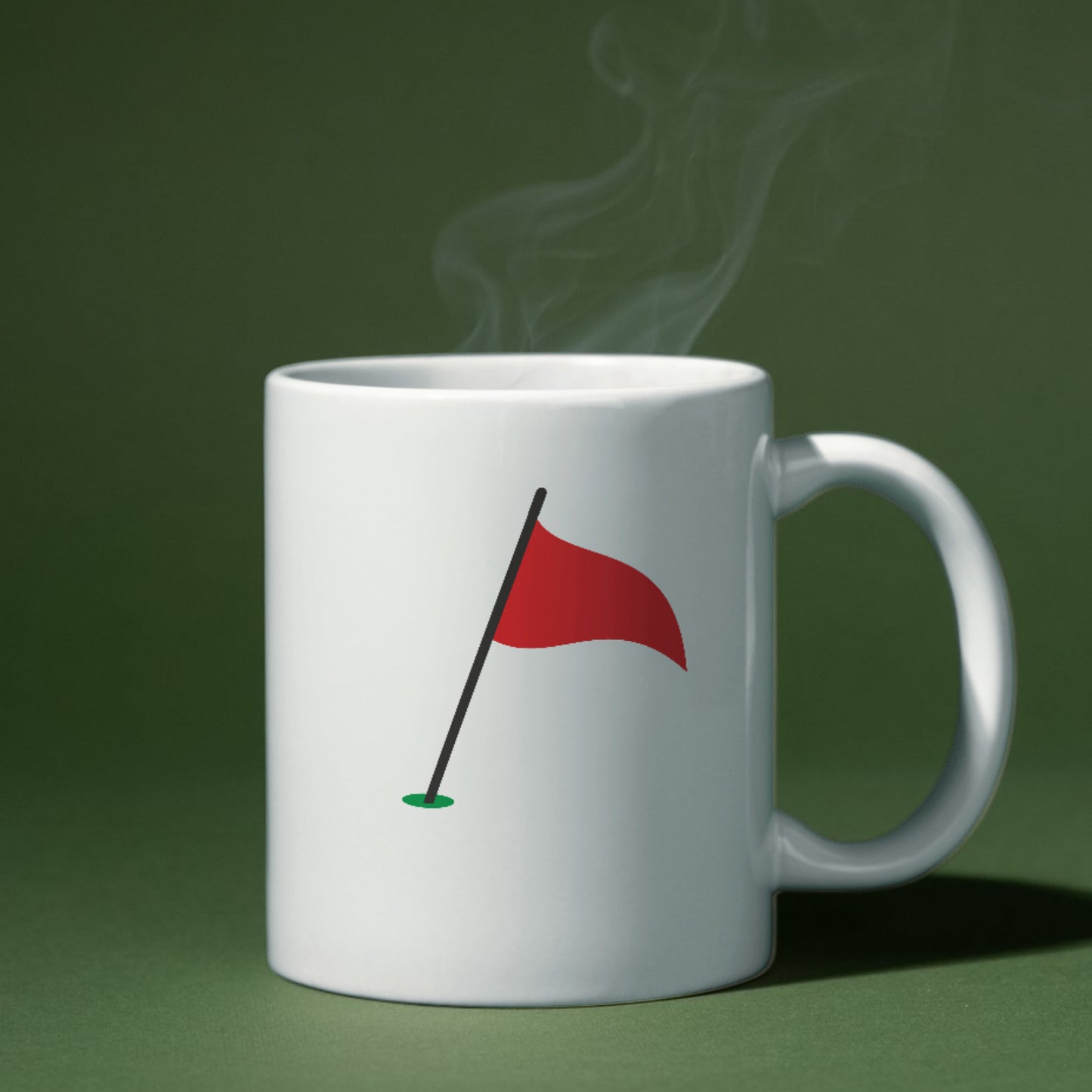 Creative golf flag design for cutting machines or crafts