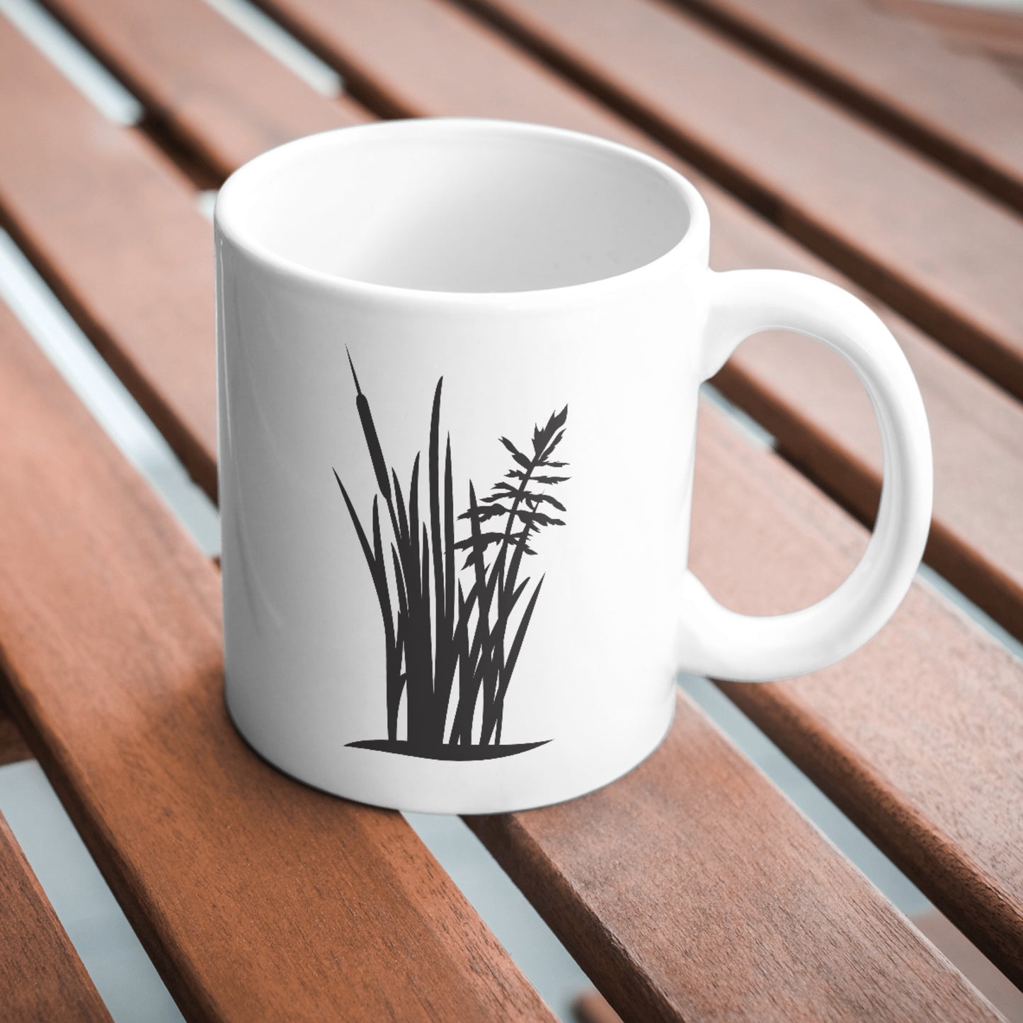 Elegant grass silhouette design for creative projects