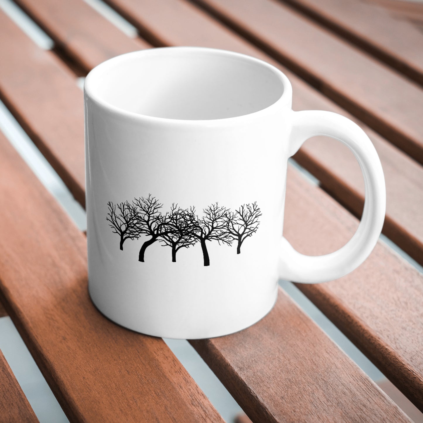 Scary black trees perfect for Halloween crafts