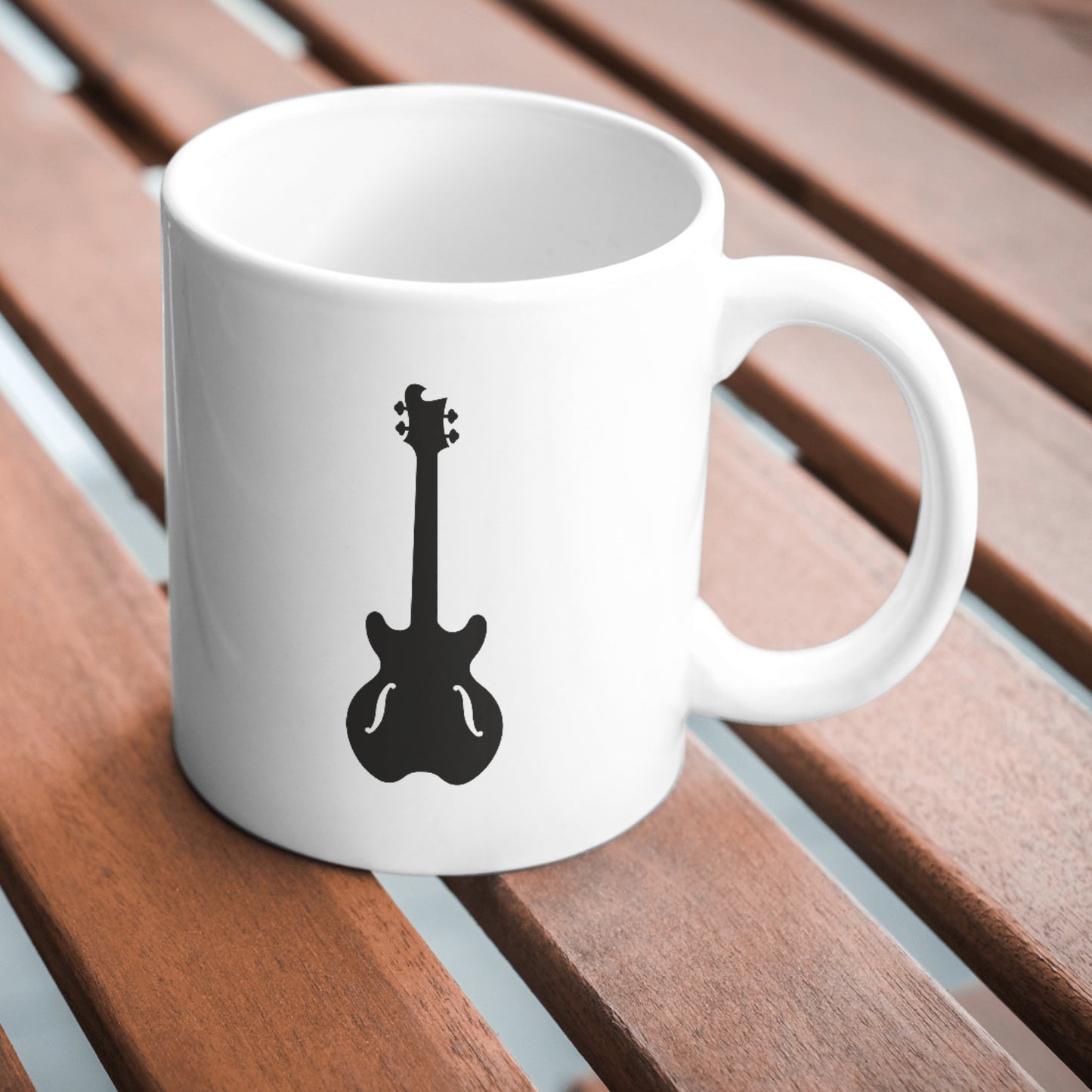 Guitar silhouette vector design for cutting machines