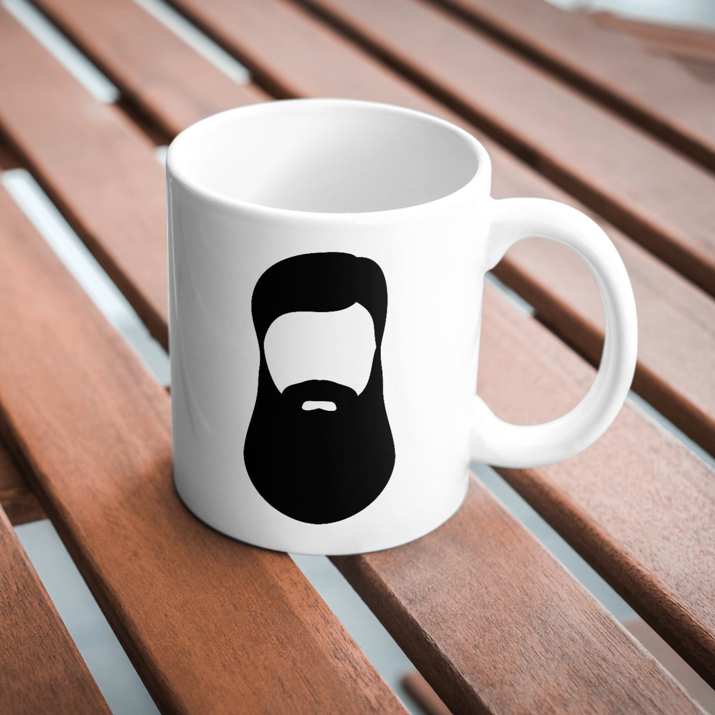 Vector design of hair, beard, and mustache for cutters