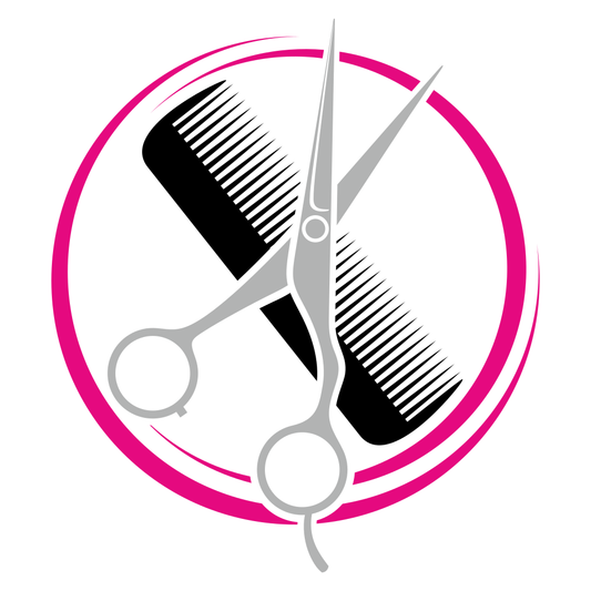 Creative hair salon sign design for crafting enthusiasts