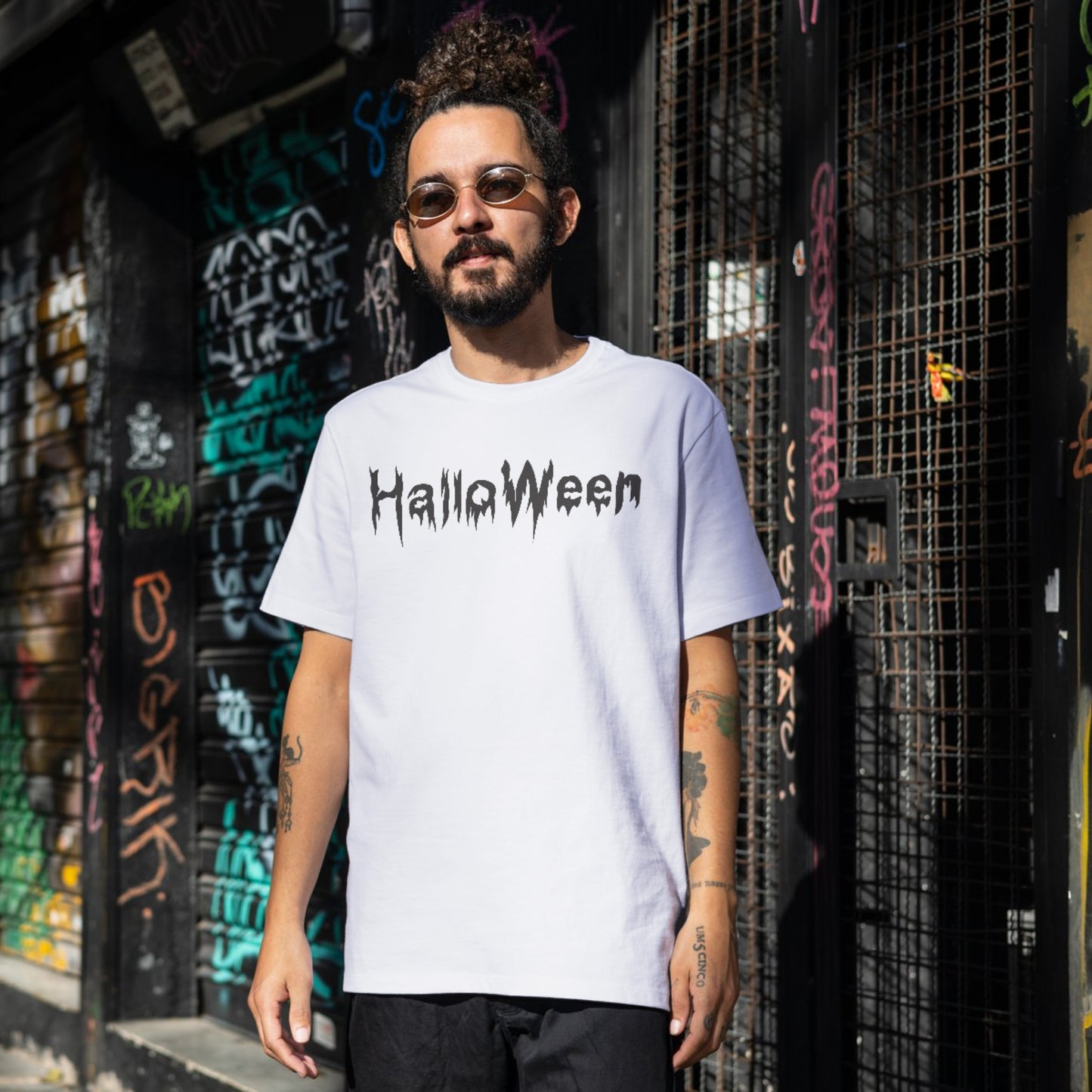 Creative Halloween lettering design for cutting machines