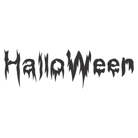 Creative Halloween lettering design for cutting machines