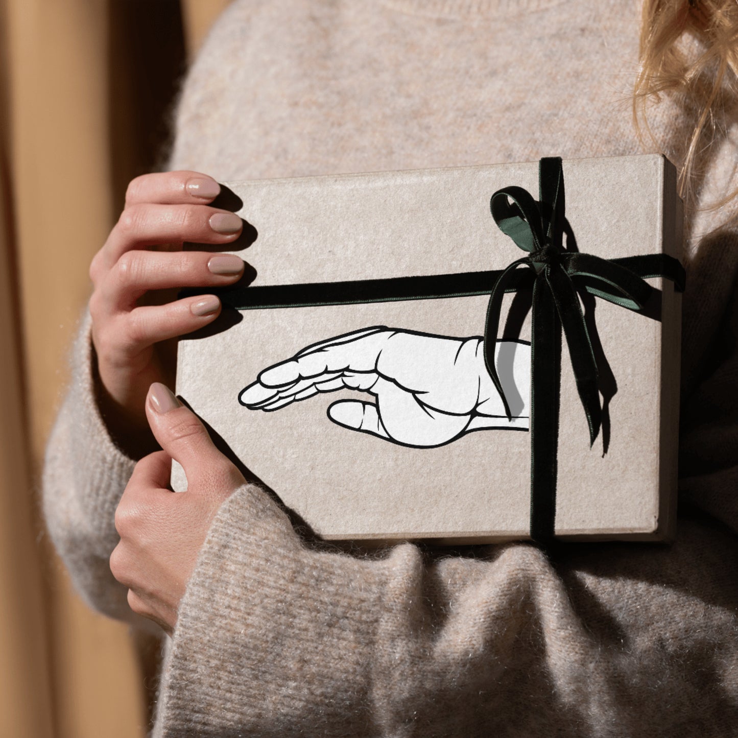 Hand gesture vector design for creative projects and crafts