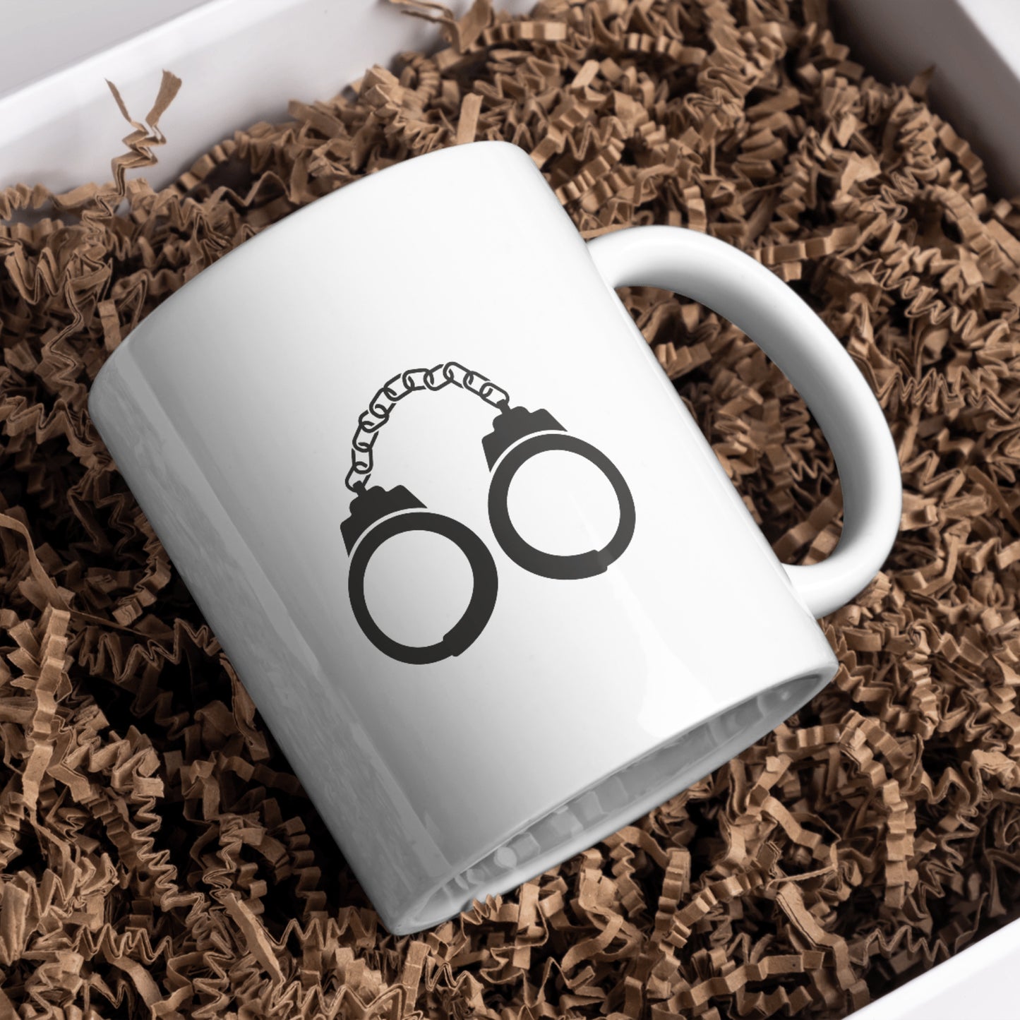 Creative vector handcuff design for cutting machine projects