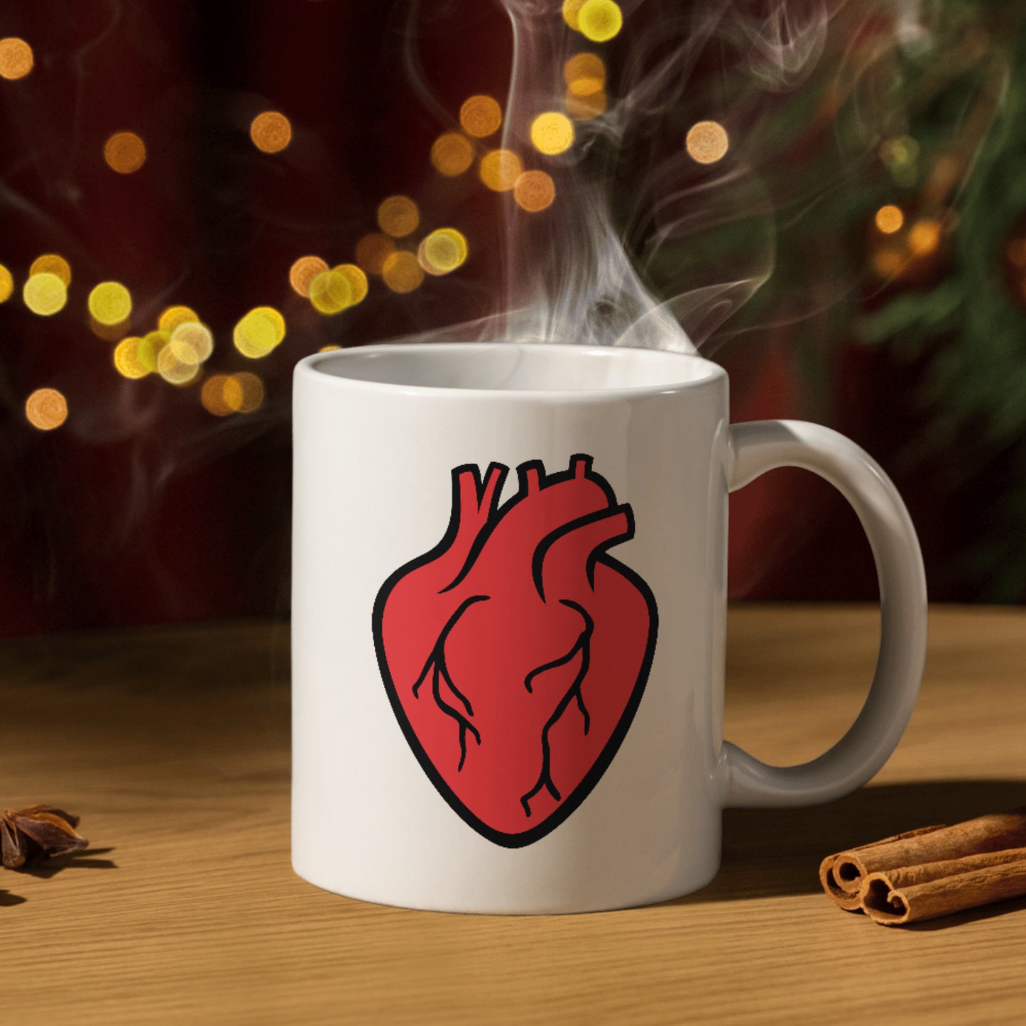 Modern heart design for creative cutting projects