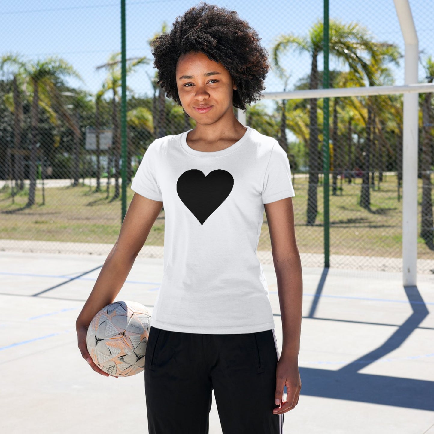 Elegant heart silhouette design for creative projects