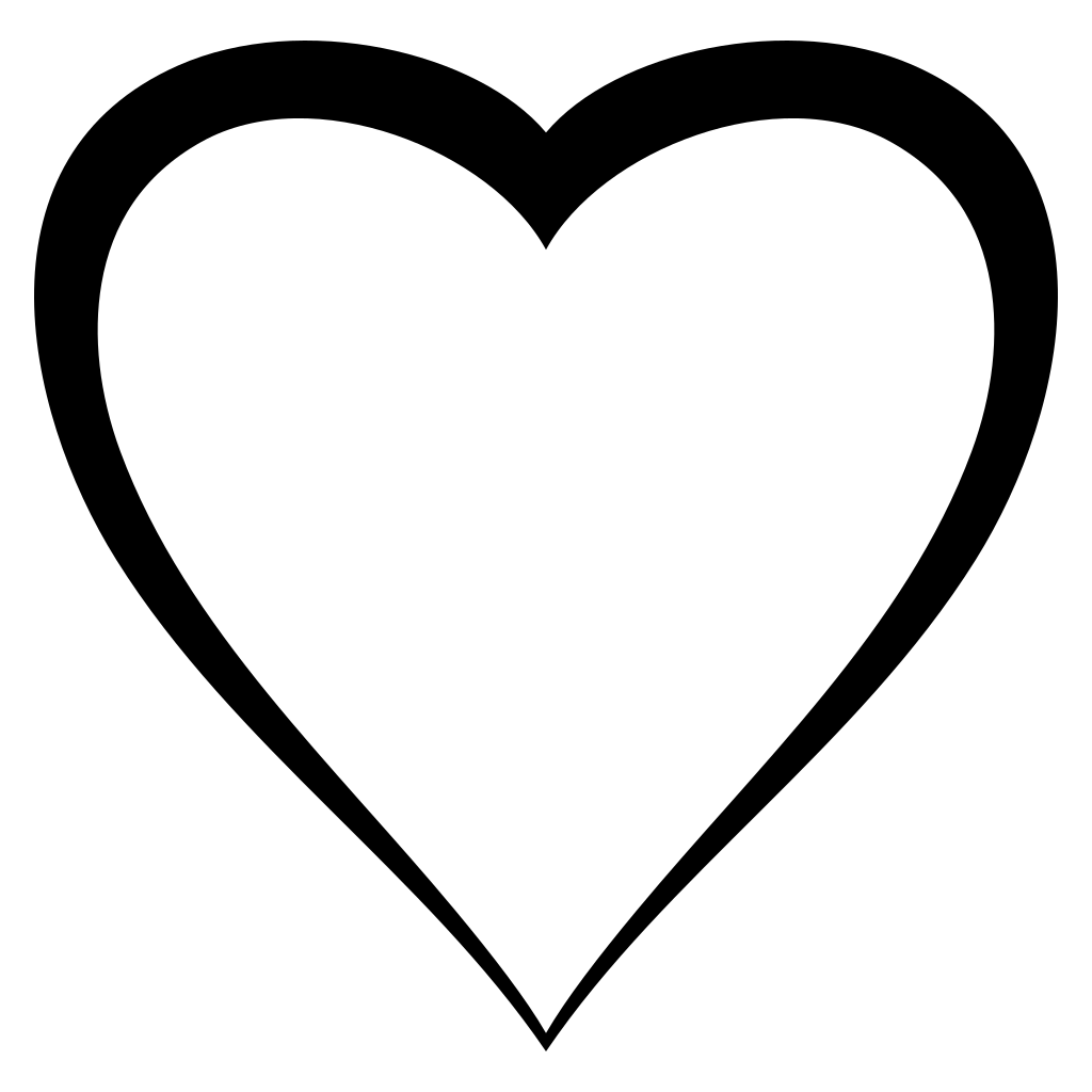Heart layered design for creative cutting projects in SVG format