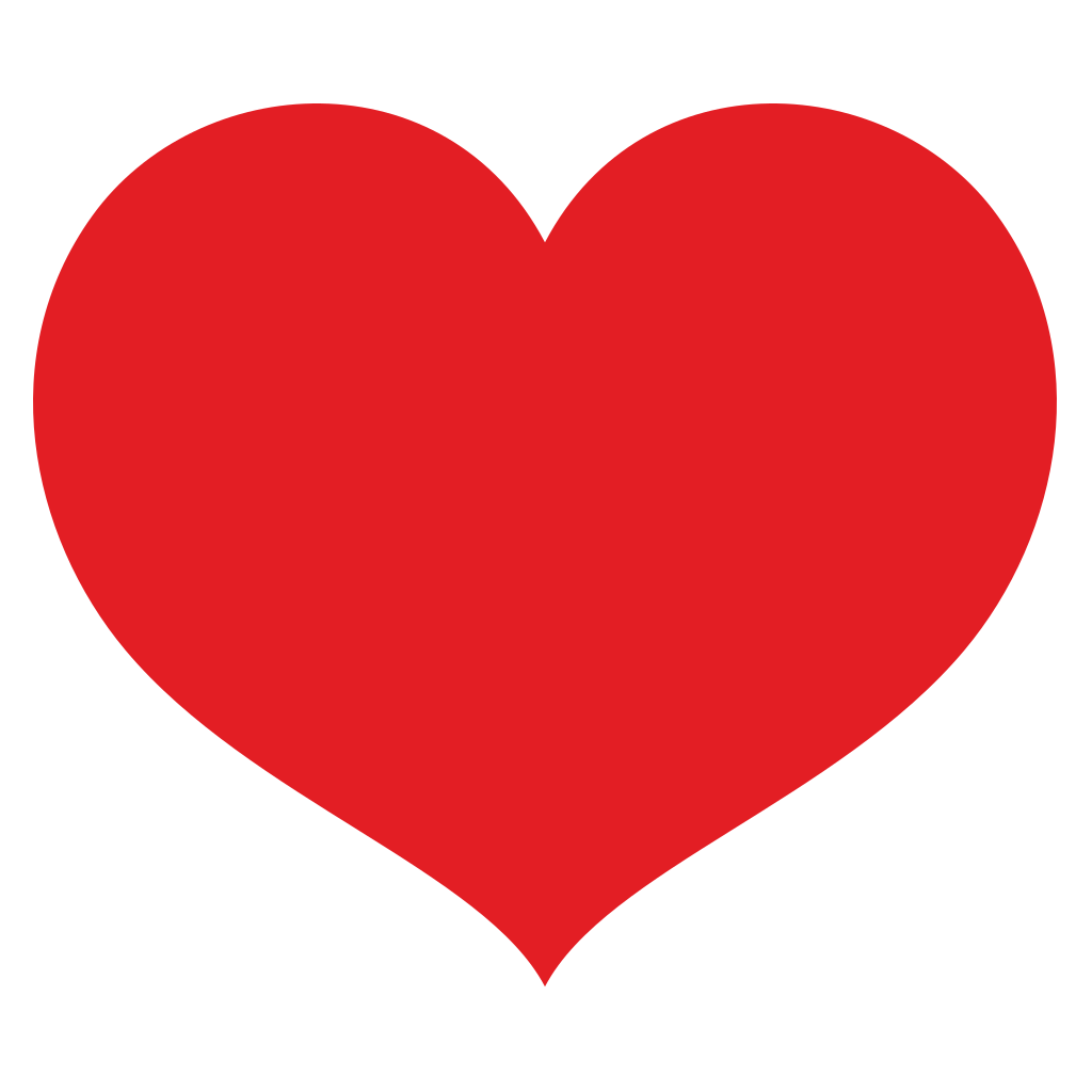 Heart design suitable for cutting machines in vector format
