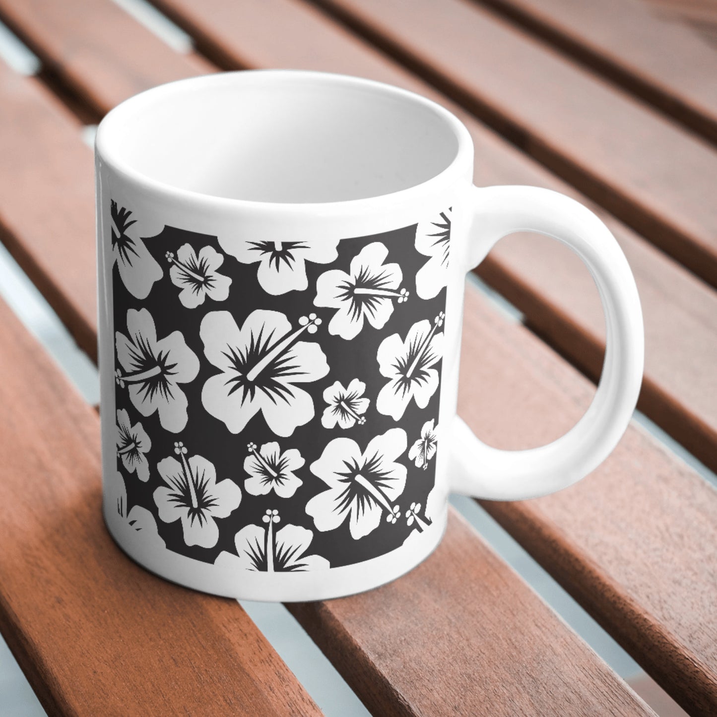 Vibrant hibiscus flowers design perfect for cutting machines