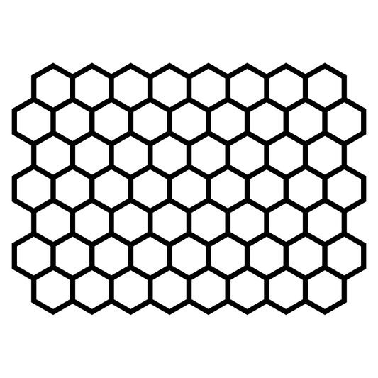 Hexagon pattern design for crafting and cutting projects