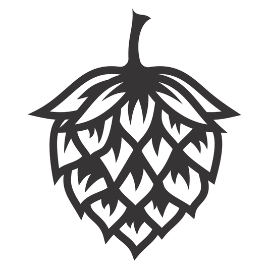 Intricate hop cone design for crafting enthusiasts