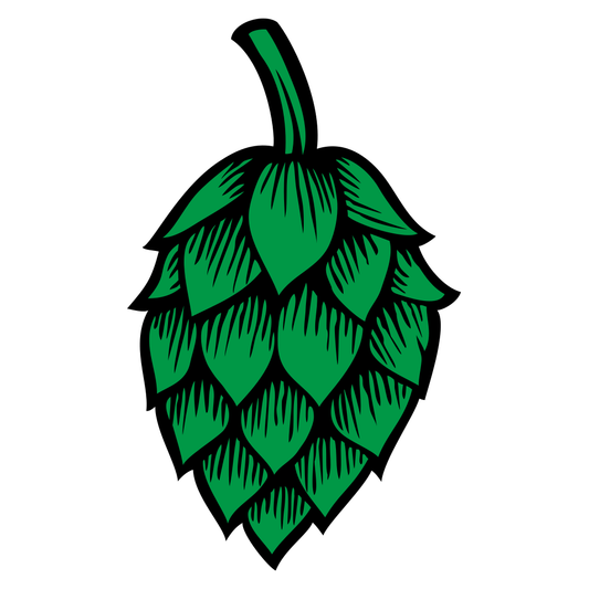 Unique green hop cone design for cutting machine projects