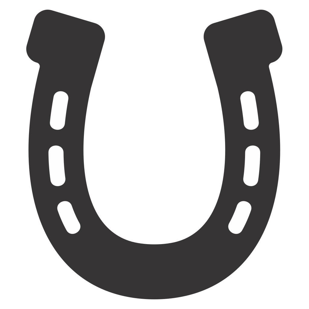 Creative horseshoe design for cutting machine projects