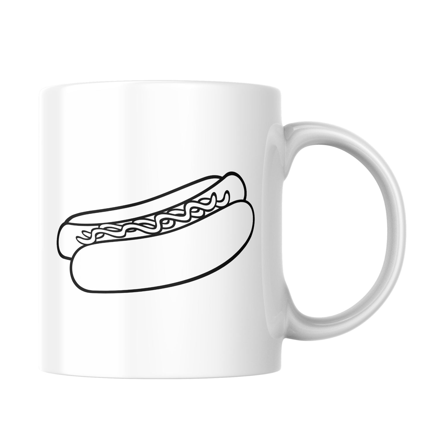 Hot dog design for creative cutting machine projects