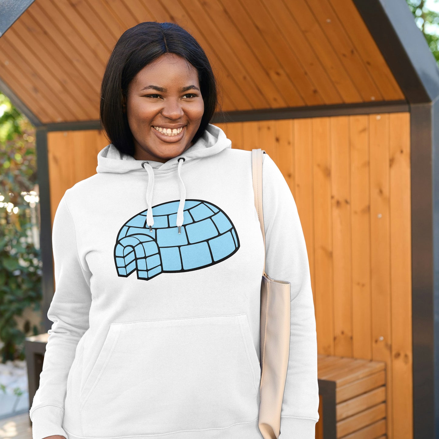 Whimsical igloo vector design perfect for crafting projects