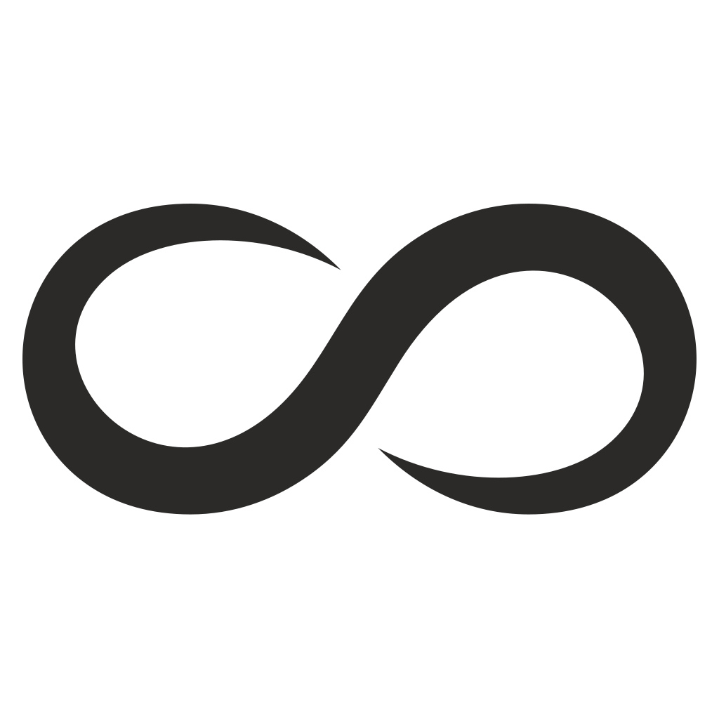 Endless possibilities with a stylish infinity symbol design