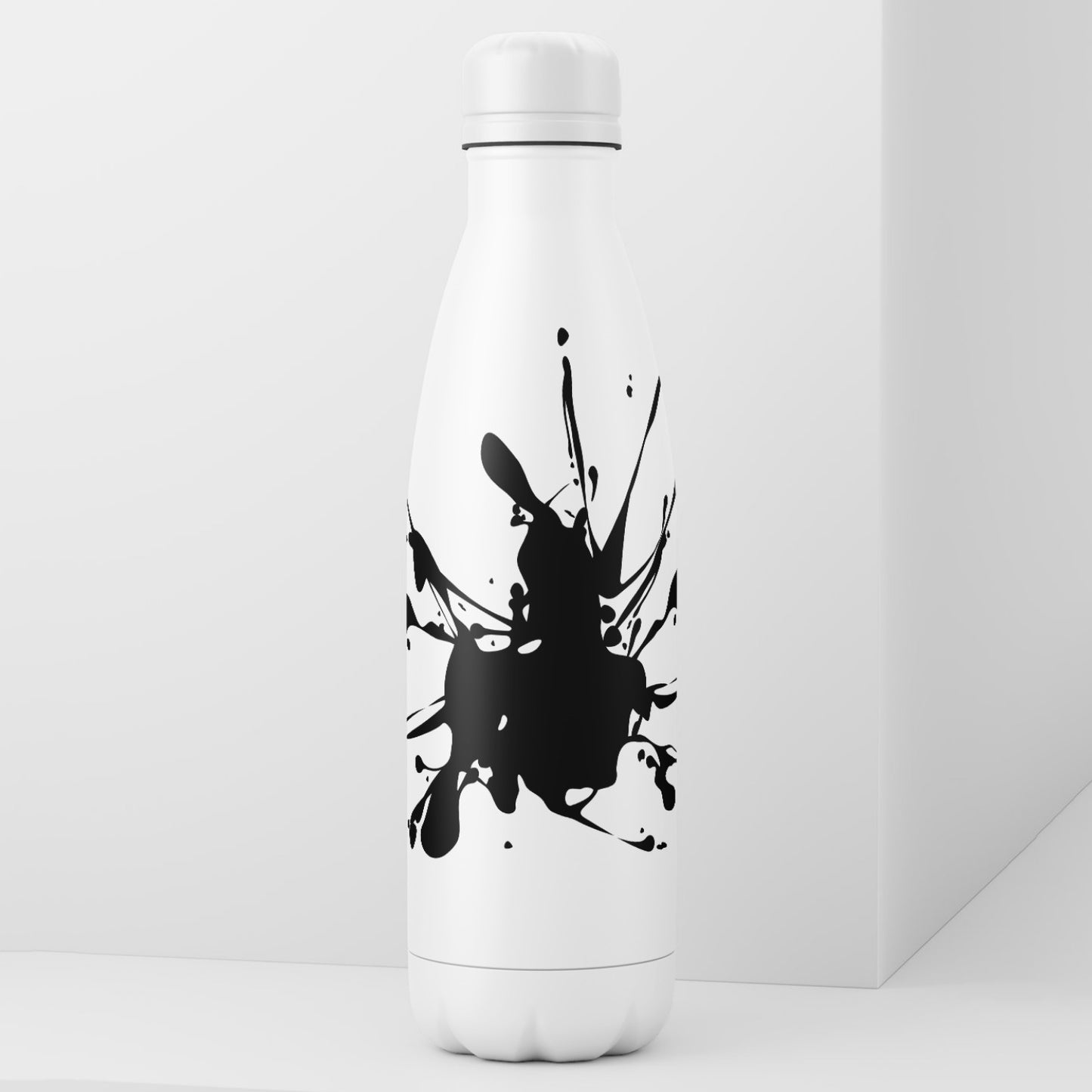 Stylized ink spot design for creative cutting projects