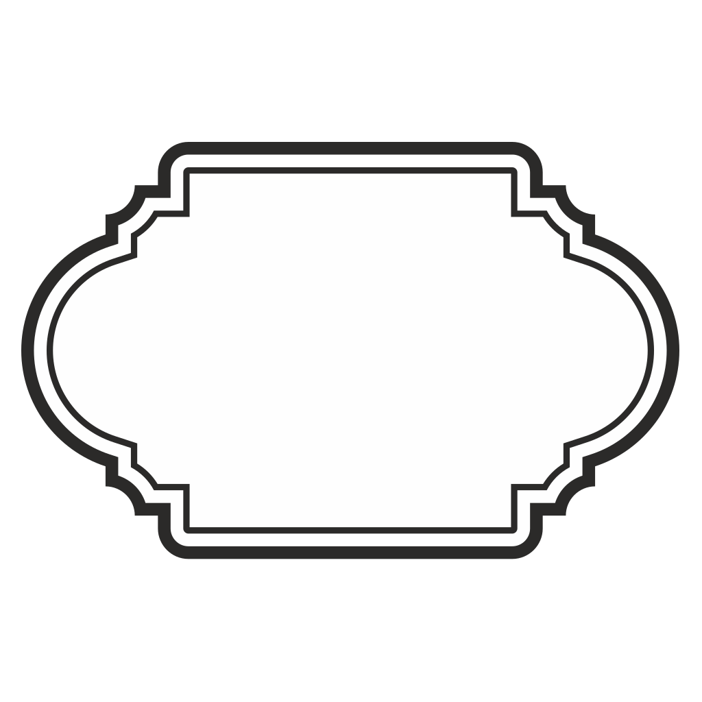 Elegant jar label design for creative cutting projects