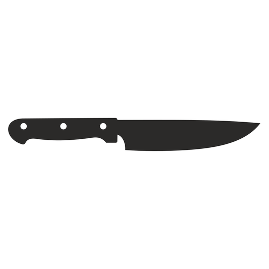 Chic knife vector for creative cutting ideas