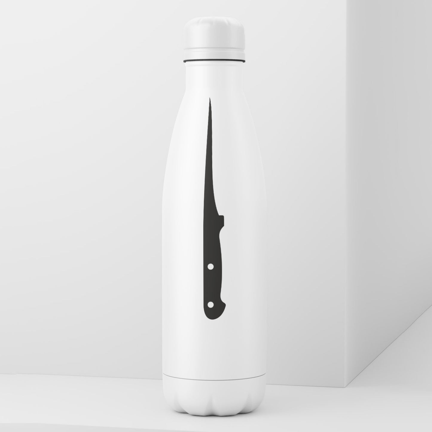 Elegant cutting knife silhouette for creative crafts