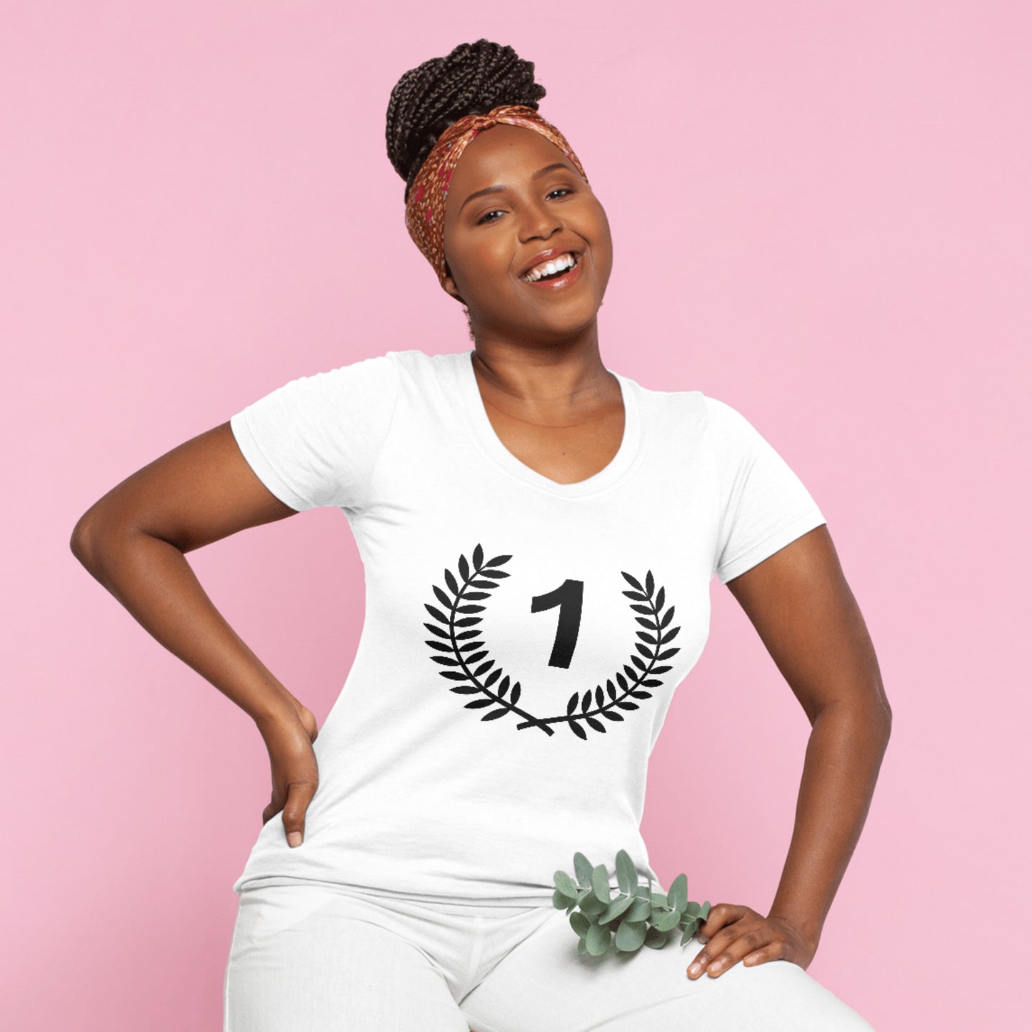 Celebrate achievement with a bold number one design