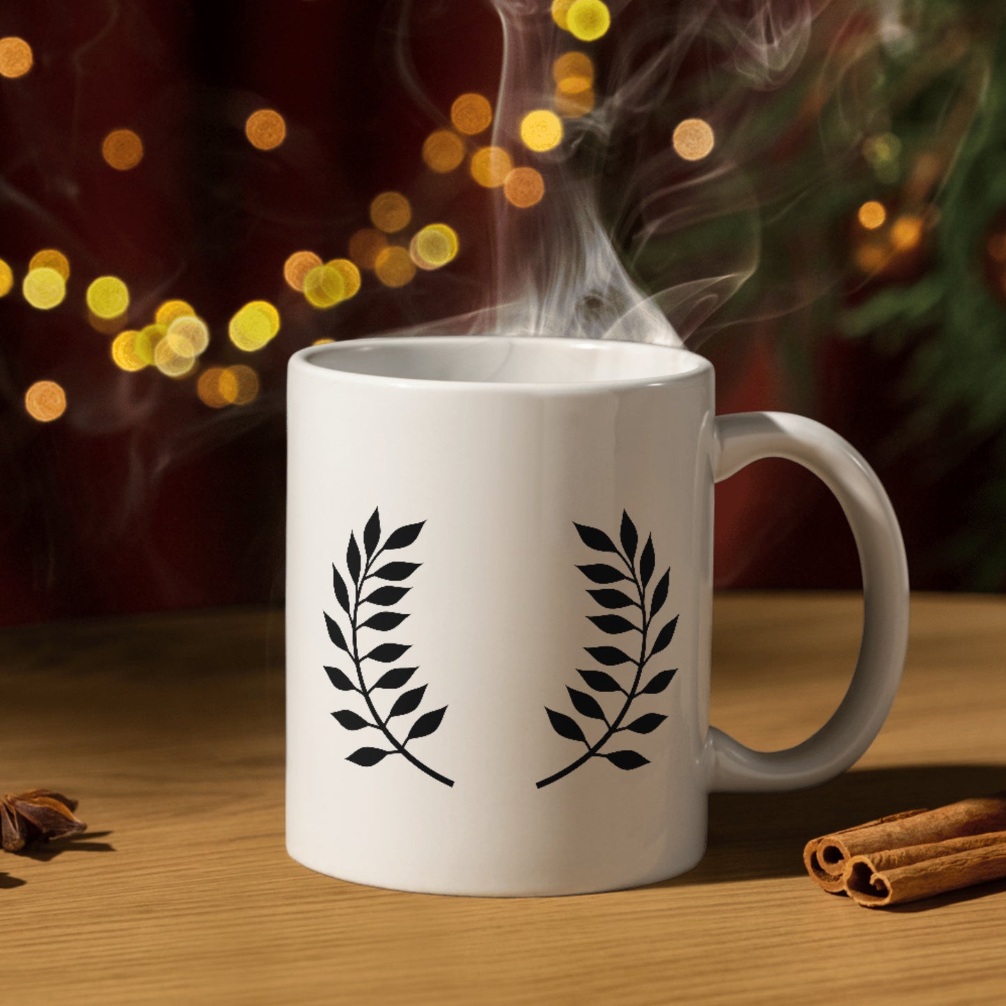 Elegant laurel wreath design for creative projects